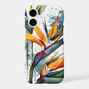 Bird of Paradise - Watercolor flowers