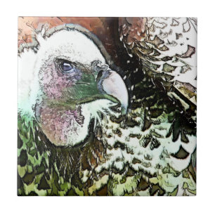BIRD OF PREY VULTURE TILE