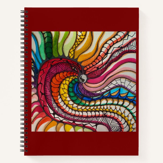 Bird of Pride 2025 Spiral Notebook (Front)