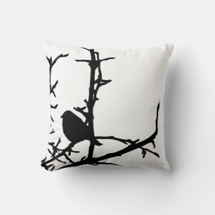 Bird on a Branch Cushion