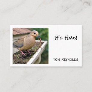 Bird On a Dirty Gutter Business Card