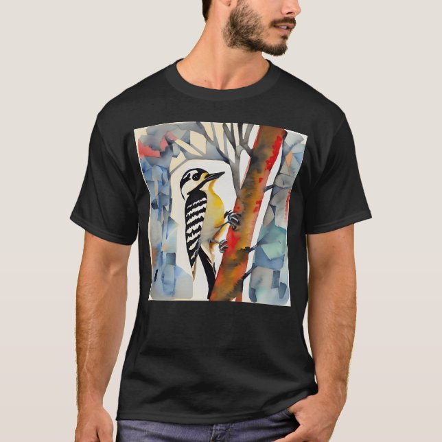 Bird on a tree vintage T-Shirt (Front)