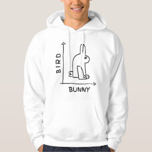 Bird or Bunny Optical Illusion Hoodie