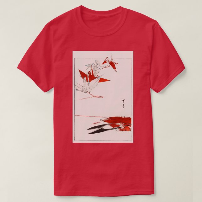 Bird Origami 13 T-Shirt (Design Front)