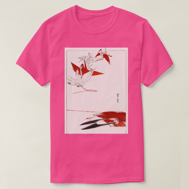 Bird Origami 5 T-Shirt (Design Front)