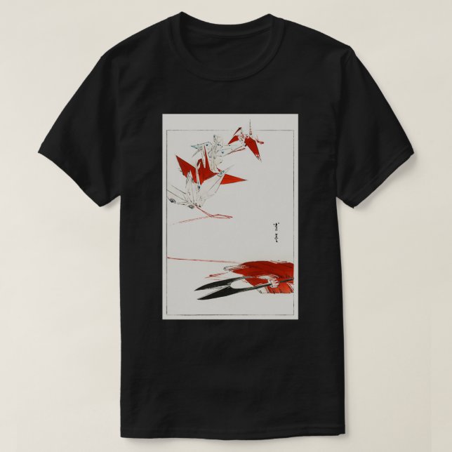 Bird Origami 9 T-Shirt (Design Front)