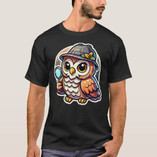 Bird Owl Detective - Detective Wisdom - Detective T-Shirt