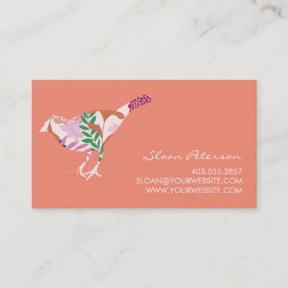 Bird Pattern Business Card