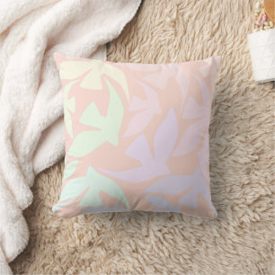 Bird Pattern Colourful Pastel Kids Room Pillow