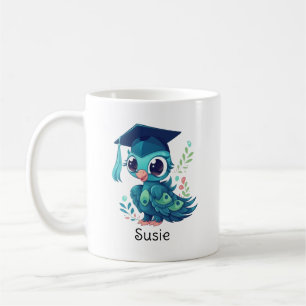 Bird Personalised Kindergarten Graduate Coffee Mug