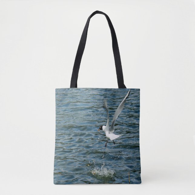 Bird Photo/Black-headed Gull/Bird Lover Gift/ Tote Bag (Front)