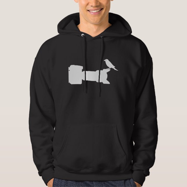 Bird Photography Cameraman Photographer Photo Hoodie (Front)