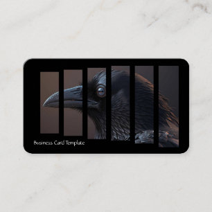 Bird Photography Crow or Raven Business Card