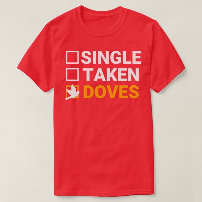 Bird pigeon dove lover pigeon breeding T-Shirt (Design Front)