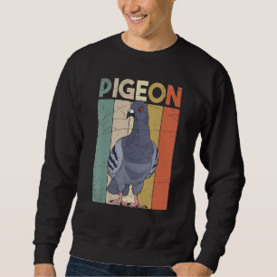 Bird Pigeon Racing Animal Retro Pigeon Sweatshirt