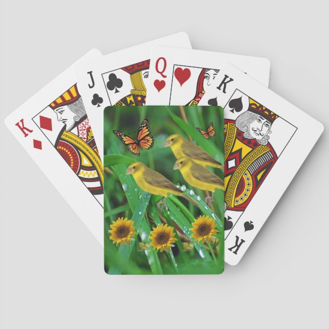 Bird Playing Card Deck (Back)