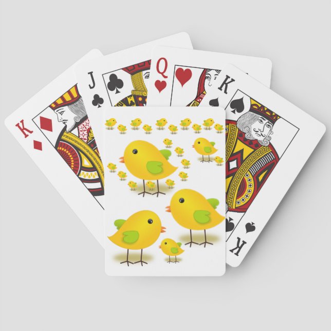Bird Playing Card Deck (Back)