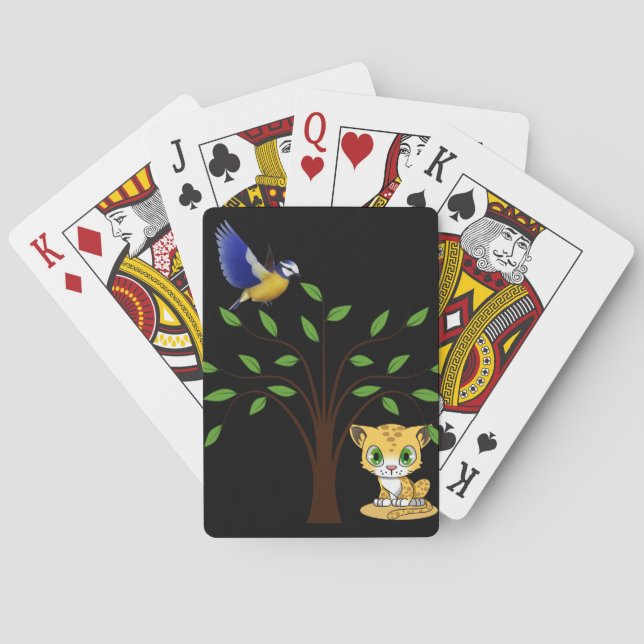Bird Playing Card Deck (Back)