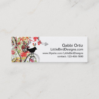 Bird Profile Card, Networking Card