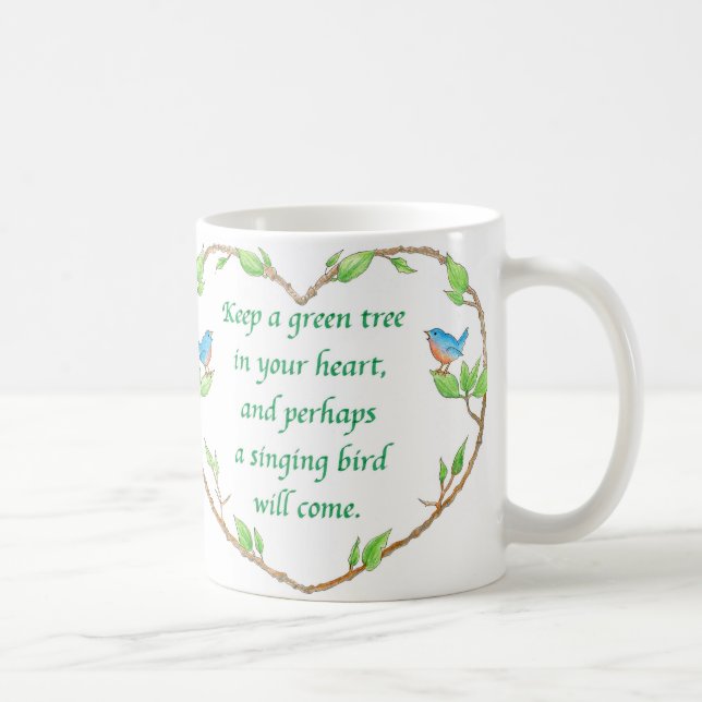 bird proverb mug (Right)