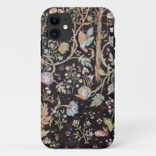 Bird & Rabbit in The Flower Garden, William Morris iPhone 11 Case