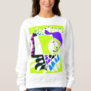 Bird’s Nest - Lime Green White T-Shirt Sweatshirt