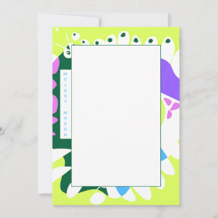 Bird’s Nest - Pastel Green White Throw Pillow Name Card