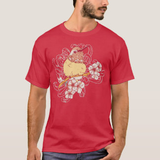 Bird Sakura Spring  T-Shirt