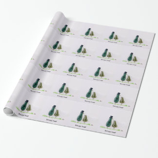 Bird says 'tweet' wrapping paper