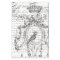 Bird Script Decoupage Paper