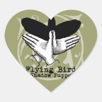 Bird Shadow Puppet Hand Vintage