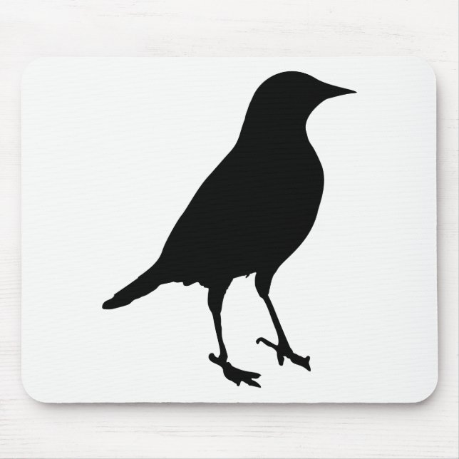 Bird Silhouette Mouse Mat (Front)