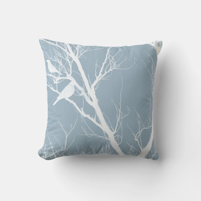 Bird silhouette pillow II (Front)
