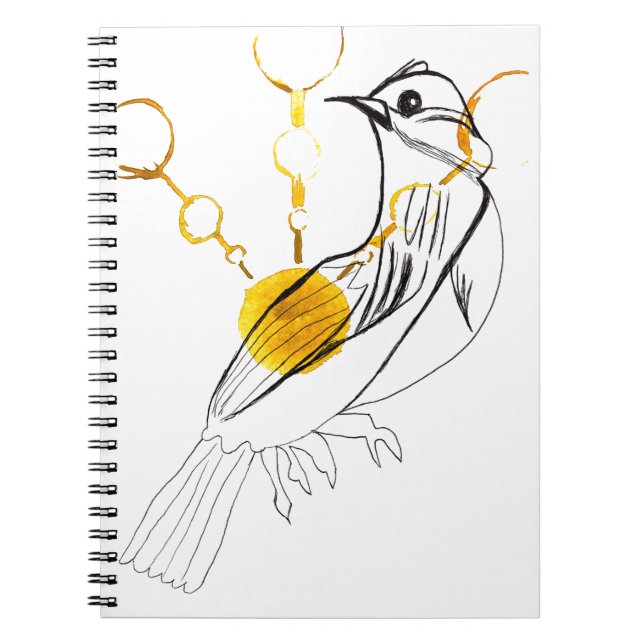 Bird Sings notebook (Front)