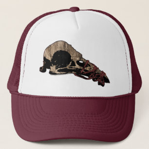 Bird Skull Trucker Hat