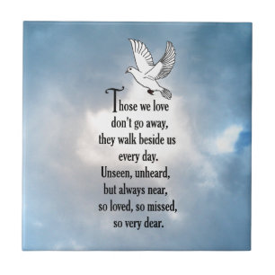 Bird "So Loved" Poem Tile
