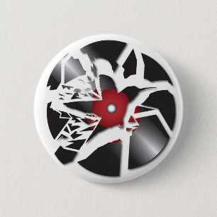 bird song copy copy 6 cm round badge