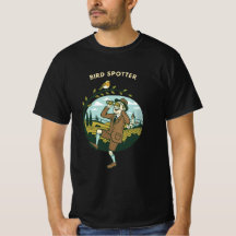 Bird Spotter Vintage Birdwatching T-Shirt