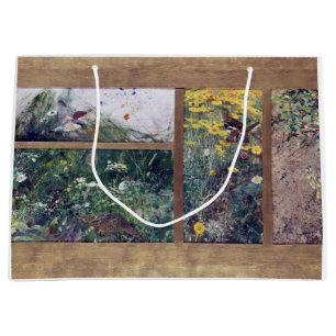 Bird Studies, Bruno Liljefors Large Gift Bag