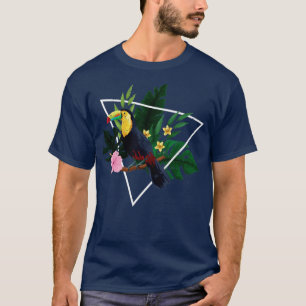 Bird Summer Retro Toucan T-Shirt