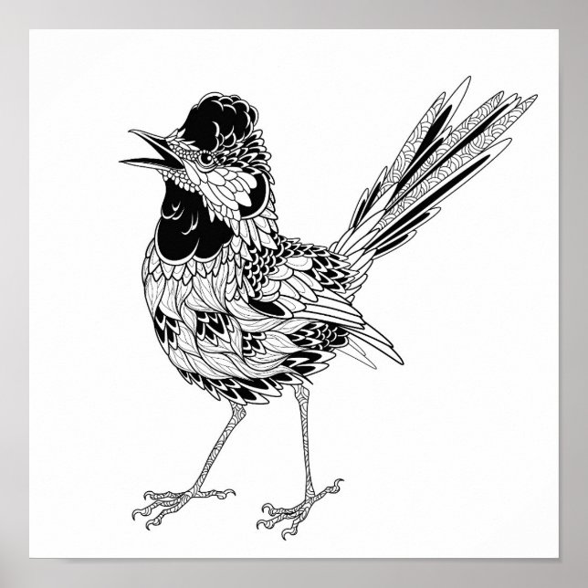 Bird Tattoo 2 Poster (Front)