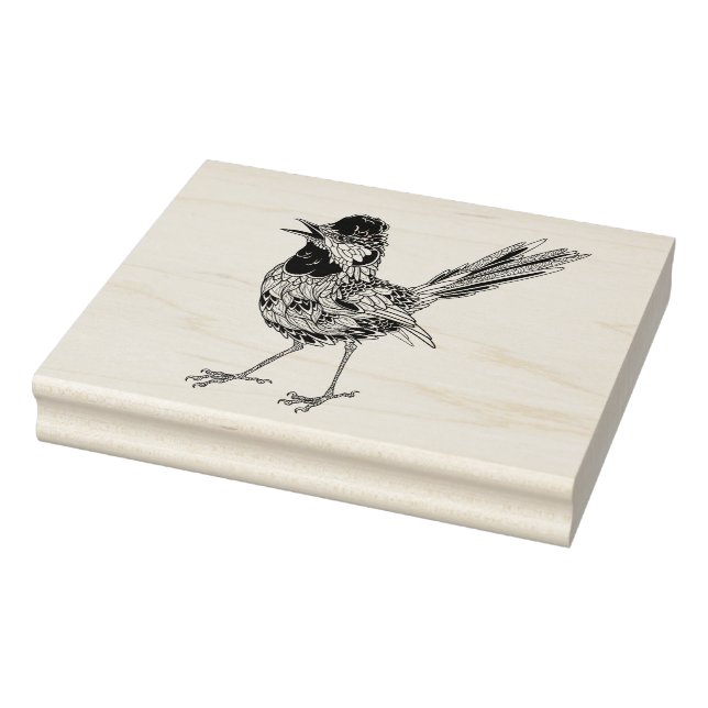 Bird Tattoo 2 Rubber Stamp (Stamp)