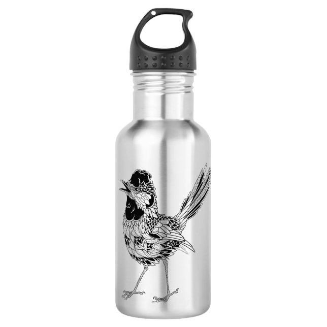 Bird Tattoo 710 Ml Water Bottle (Front)
