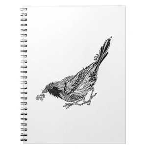 Bird Tattoo Notebook