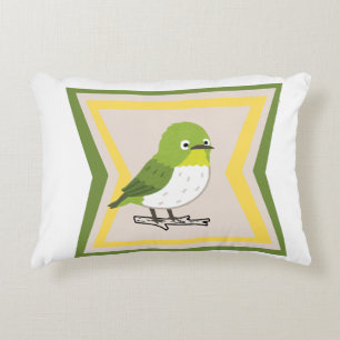Bird theme decorative cushion