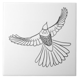 Bird  tile