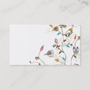 Bird tree Business Card