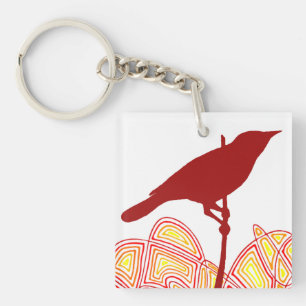Bird Trivet Key Ring