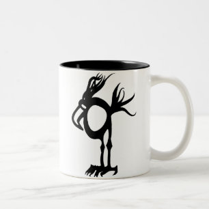 Bird Two-Tone Coffee Mug