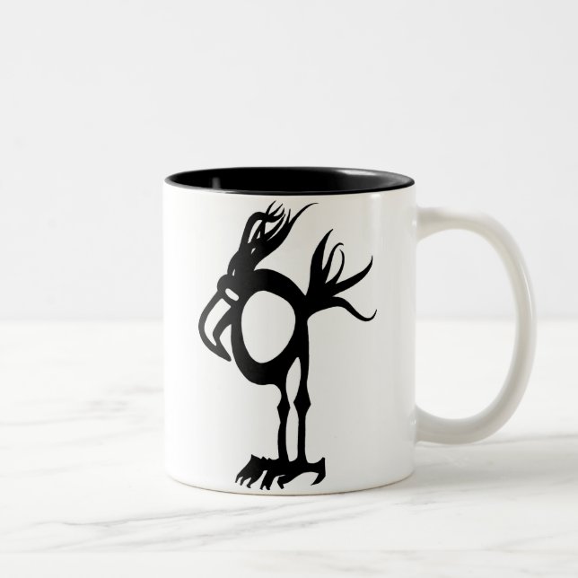 Bird Two-Tone Coffee Mug (Right)